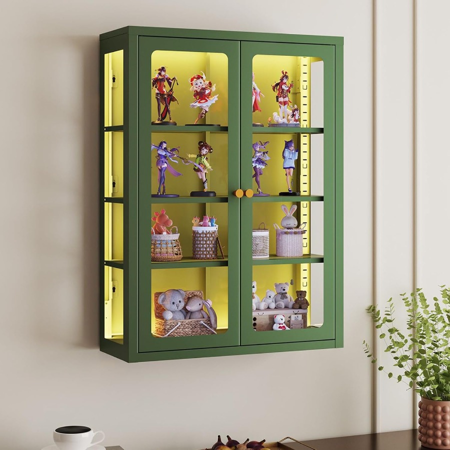 Metal wall display storage cab - đánh giá và giá Storage