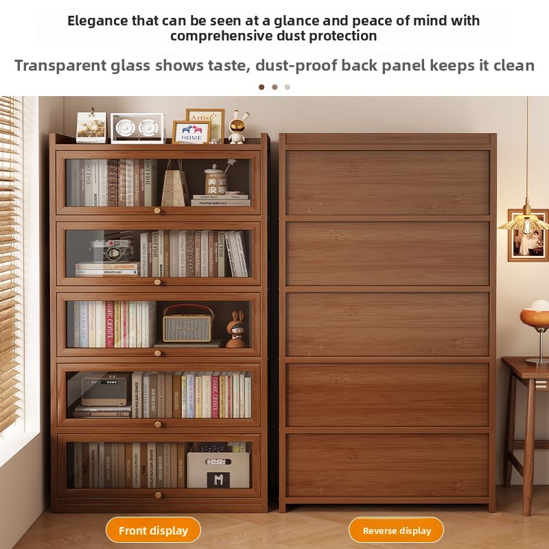 Multi-functional BambooBookcas - đánh giá và giá Storage