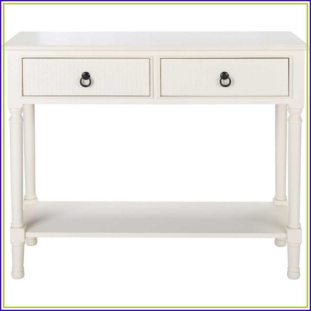 Haines White Console Table wit - đánh giá và giá Tables